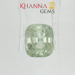 Load and play video in Gallery viewer, 7.41/CT Natural Green Sapphire with Govt. Lab Certificate-1402D3016
