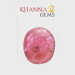 Load and play video in Gallery viewer, 4.52/CT Natural Mozambique Ruby Stone with Govt. Lab Certificate-15909S205583