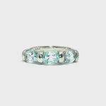 Load and play video in Gallery viewer, 3.00/GM  BLUE TOPAZ RING Earrings - G0688