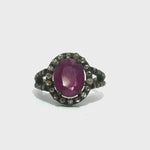 Load and play video in Gallery viewer, Natural Ruby Ring – VJ0030