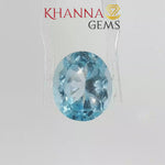 Load and play video in Gallery viewer, 10.45/CT Natural Blue Topaz Stone with Govt Lab Certificate-DGSL/I1422/CSI/14368