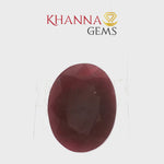 Load and play video in Gallery viewer, 7.78/CT Natural Ruby with Govt. Lab Certificate-100405