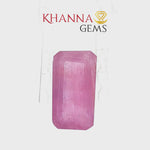 Load and play video in Gallery viewer, 6.24/CT Natural Ruby Stone with Govt. Lab Certificate-109824