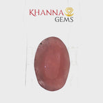 Load and play video in Gallery viewer, 4.84/CT Natural Ruby Stone with Govt. Lab Certificate-12927D53238