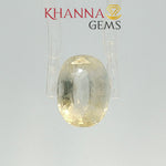 Load and play video in Gallery viewer, 5.84/CT Natural Yellow Sapphire With Govt Lab Certificate-109975