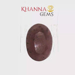 Load and play video in Gallery viewer, 6.34/CT Natural Ruby Stone with Govt. Lab Certificate-2396D7241