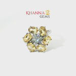 Load and play video in Gallery viewer, 5.63/GM  CITRINE ZIRCON RING Earrings - G0539