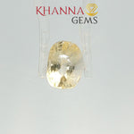 Load and play video in Gallery viewer, 3.08/CT Natural Yellow Sapphire With Govt Lab Certificate-110099