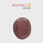 Load and play video in Gallery viewer, 6.38/CT Natural Ruby with Govt. Lab Certificate-2001D5320