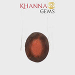 Load and play video in Gallery viewer, 5.74/Carat Natural Hessonite Stone with Govt. Lab Certificate-81588