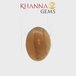 Load and play video in Gallery viewer, 6.75/CT Natural Apatite Cat's Eye with Govt. Lab certificate-7491D29447