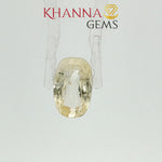 Load and play video in Gallery viewer, 3.45/CT  Natural Yellow Sapphire with Govt Lab Certificate-104090