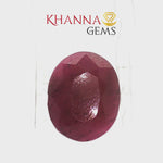 Load and play video in Gallery viewer, 7.33/CT Natural Ruby with Govt. Lab Certificate-108821