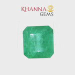 Load and play video in Gallery viewer, 4.87/CT Natural Panna Stone with Govt. Lab Certificate (45510)