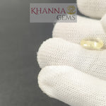 Load and play video in Gallery viewer, 4.81/CT Natural Yellow Sapphire With Govt Lab Certificate (12210)