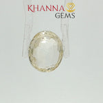 Load and play video in Gallery viewer, 6.73/CT Natural Yellow Sapphire With Govt Lab Certificate-12377D50189
