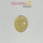 Load and play video in Gallery viewer, 5.60/CT Natural Apatite Cat's Eye With Govt. Lab Certificate-102952