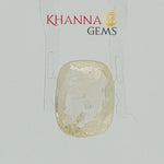 Load and play video in Gallery viewer, 4.81/CT Natural Yellow Sapphire With Govt Lab Certificate (12210)