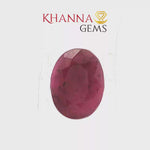 Load and play video in Gallery viewer, 3.66/CT Natural Ruby Stone with Govt. Lab Certificate-139954