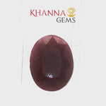 Load and play video in Gallery viewer, 6.63/CT Natural Ruby Stone with Govt. Lab Certificate-2396D7242