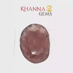 Load and play video in Gallery viewer, 6.58/CT Natural Ruby Stone with Govt. Lab Certificate-3205D11016