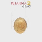 Load and play video in Gallery viewer, 4.94/CT Natural Apatite Cat's Eye with Govt. Lab certificate-7491D29440