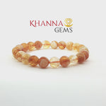 Load and play video in Gallery viewer, Natural Citrine Bracelet