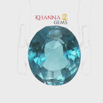 Load and play video in Gallery viewer, 5.5/CT Natural Certified Blue Topaz Gemstone -88420