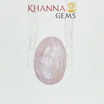 Load and play video in Gallery viewer, 5.82/CT Natural Pink Sapphire with Govt Lab Certificate-107588