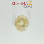 Load and play video in Gallery viewer, 4.97/CT Natural Yellow Sapphire With Govt Lab Certificate-105328
