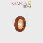 Load and play video in Gallery viewer, 4.57/Carat Natural Hessonite Stone with Govt. Lab Certificate-88451