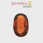 Load and play video in Gallery viewer, 11.83/CT  Natural Hessonite Stone with Govt. Lab Certificate-72472