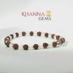 Load and play video in Gallery viewer, Natural Rudraksha Sphatik Bracelet