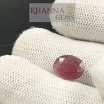 Load and play video in Gallery viewer, 4.91/CT Natural Ruby Stone with Govt. Lab Certificate-12927D53231