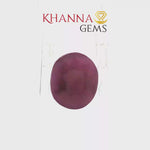 Load and play video in Gallery viewer, 3.98/CT Natural Ruby with Govt Lab Certificate-139959