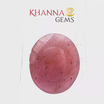 Load and play video in Gallery viewer, 7.60/CT Natural Ruby Stone with Govt. Lab Certificate-16275S206803