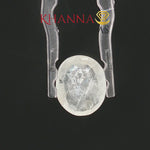 Load and play video in Gallery viewer, 3.69/CT Natural White Sapphire with Govt Lab Certificate-2958D9714