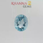 Load and play video in Gallery viewer, 6.04/CT Natural Blue Topaz Stone with Govt Lab Certificate-DGSL/H1531/CSI/17264