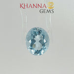 Load and play video in Gallery viewer, 5.51/CT Natural Blue Topaz Stone With Govt Lab Certificate-124649