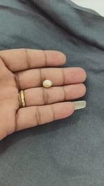 Load and play video in Gallery viewer, 3.52/CT Natural Basra Pearl with Govt. Lab Certificate (58000)
