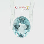 Load and play video in Gallery viewer, 5.72/CT Natural Certified Blue Topaz Gemstone -138029