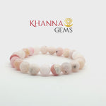 Load and play video in Gallery viewer, Natural Pink Opal Bracelet