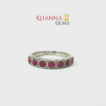 Load and play video in Gallery viewer, 2.92/GM  RUBY RING Earrings - G0623