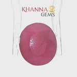 Load and play video in Gallery viewer, 8.54/CT Natural Ruby Stone with Govt. Lab Certificate-16275S206809