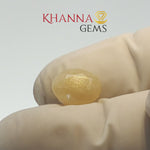 Load and play video in Gallery viewer, 4.75/CT Natural Yellow Sapphire With Govt Lab Certificate-10952D44230