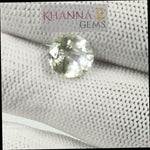 Load and play video in Gallery viewer, 4.95/CT Natural Pitambari Stone with Govt Lab Certificate (45510)