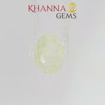 Load and play video in Gallery viewer, 3.84/CT Natural Yellow Sapphire With Govt Lab Certificate-2305D6672