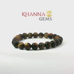 Load and play video in Gallery viewer, Natural Tiger Eye Bracelet