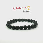 Load and play video in Gallery viewer, Natural Black Tiger Eye Bracelet