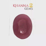 Load and play video in Gallery viewer, 7.44/CT Natural Ruby with Govt. Lab Certificate-125066